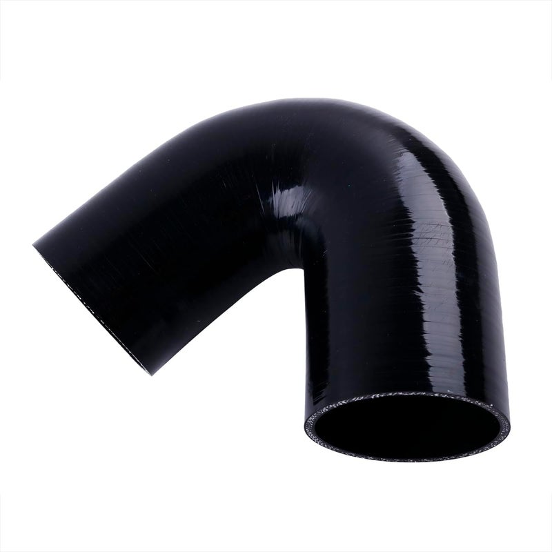 ZAP Performance 135 Degree ID 4"(102mm) Elbow Silicone Hose Intake Intercooler Coupler 4 inch Pipe,Length 102mm One Leg,4-Ply Thickness 5.4 mm - Image 2